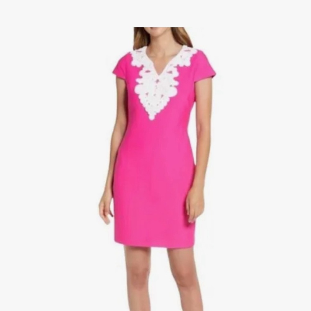 Eliza J, hot pink, size 6
